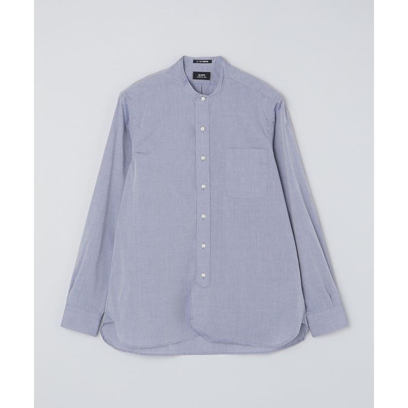 IKE BEHAR アイクベーハー バンドカラーシャツ SHIPS 【シップス メン】【SHIPS別注】IKE BEHAR: ハイカウント