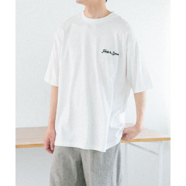 【アーバンリサーチドアーズ】『ユニセックス』FORK&SPOON　チェーンステッチロゴTシャツ｜magaseekp｜12