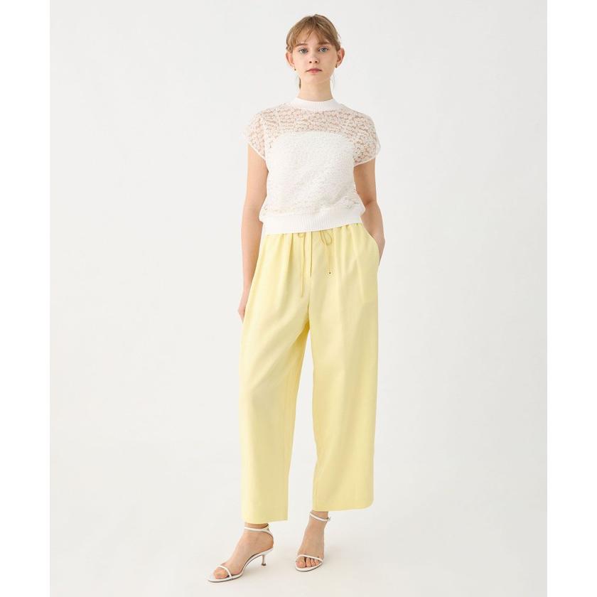 Ballsey 【Ballsey】チュールエンブロイダリー レースフレンチ Ballsey 【Ballsey】チュールエンブロイダリー レースフレンチ