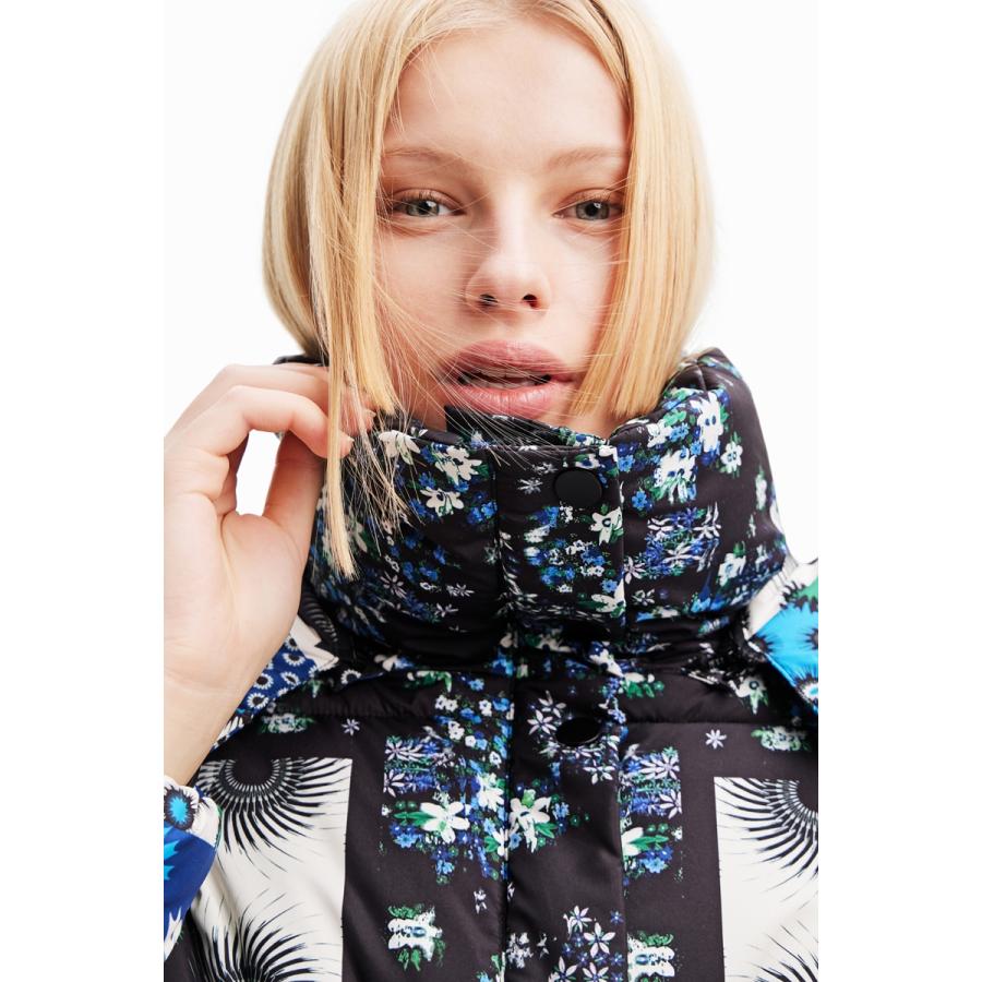 Desigual（デシグアル） 【デシグアル】パッチワーク パデッド