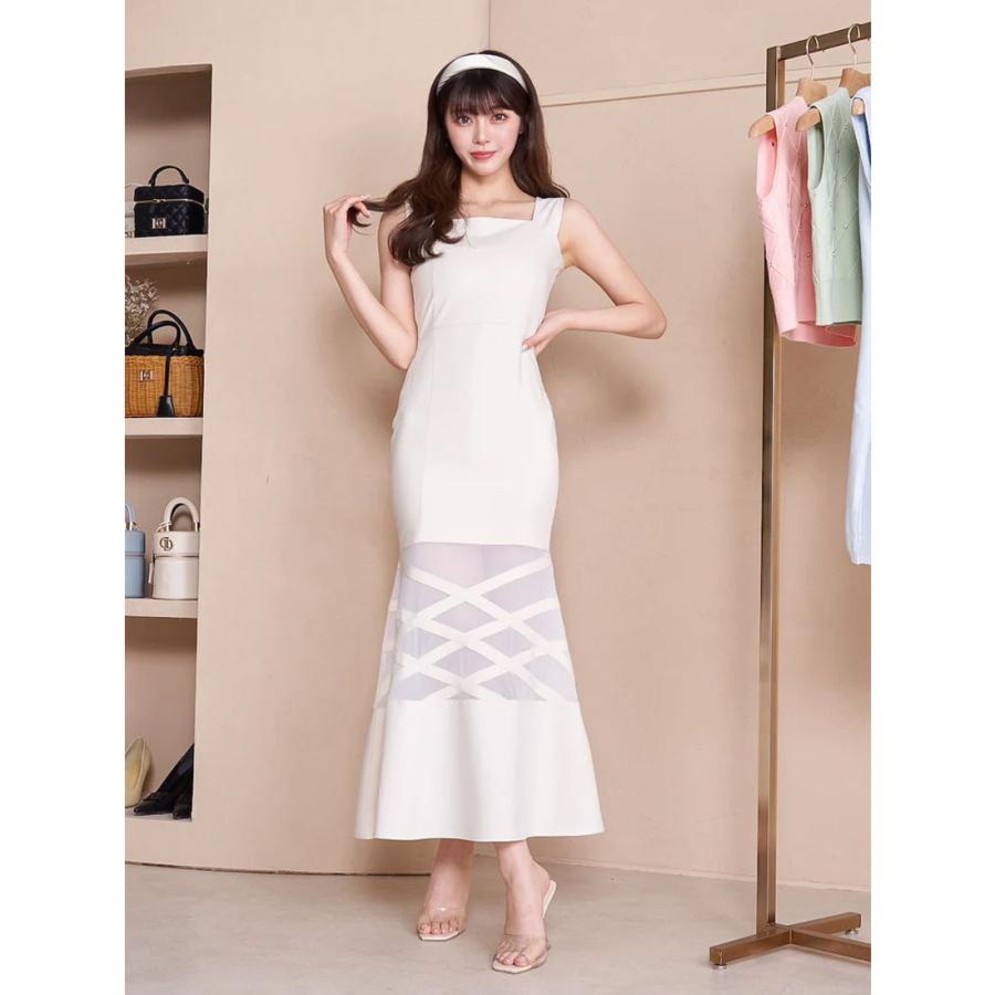 Darich】メッシュコンビマーメイドワンピース : 505434838 : MAGASEEK  