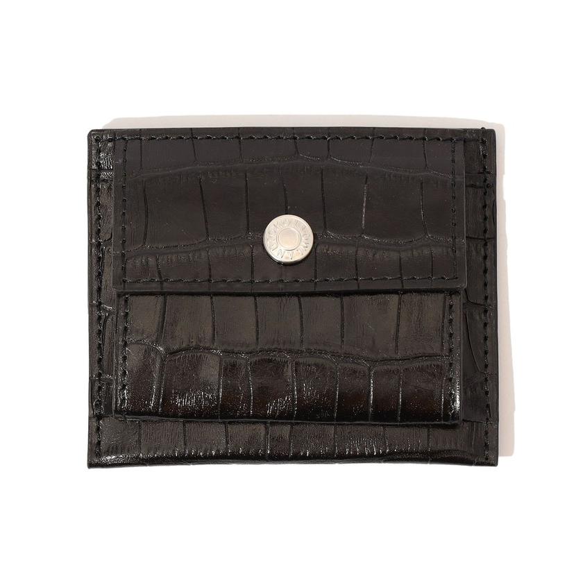 TOMORROWLAND BROOKLYN MUSEUM ミニスナップウォレット TOMORROWLAND｜【別注】BROOKLYN MUSEUM シュリンクレザー ミニ