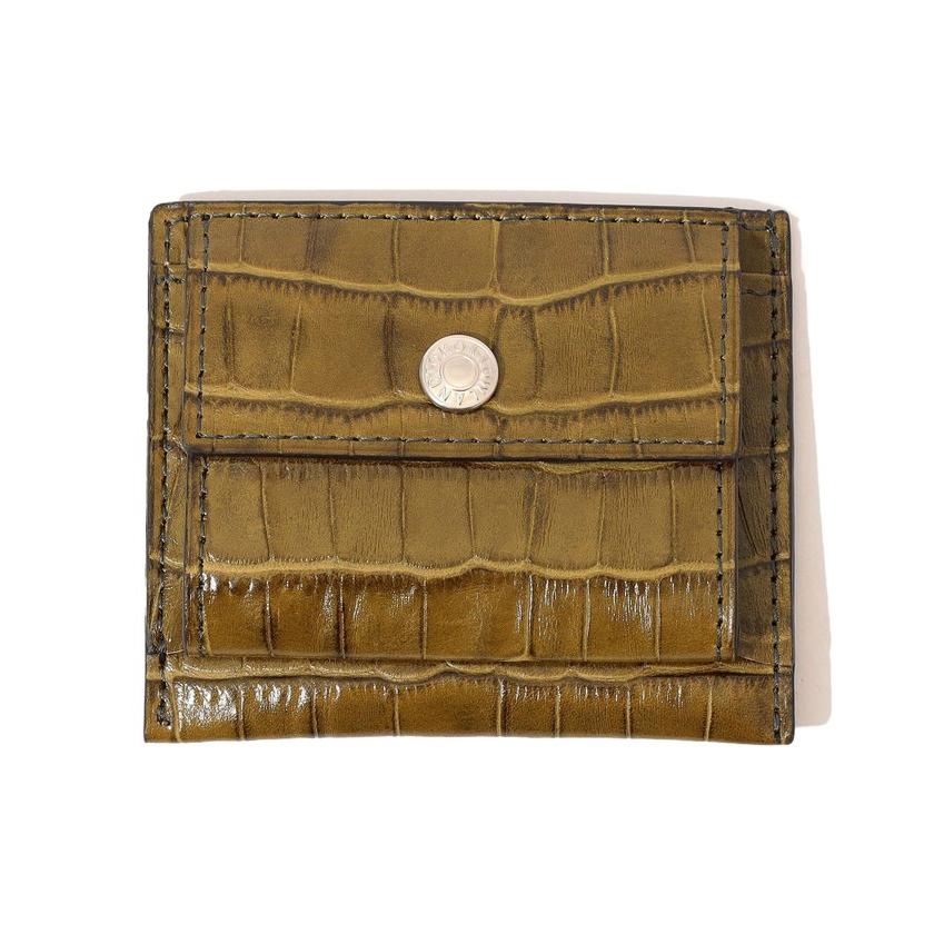 TOMORROWLAND BROOKLYN MUSEUM ミニスナップウォレット TOMORROWLAND｜【別注】BROOKLYN MUSEUM シュリンクレザー ミニ