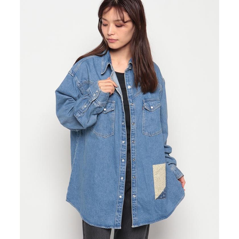 レアLevi's/リーバイス DORSEY オーバーサイズ ウエスタンシャツ