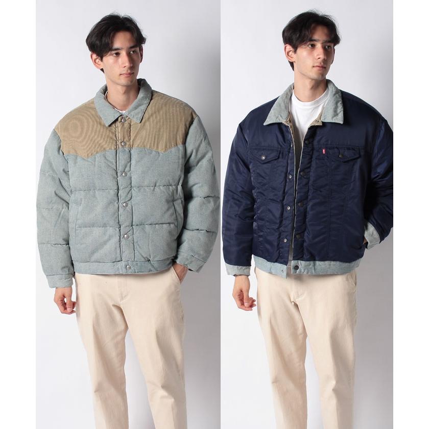 リーバイスアウトレット】LEVI'S(R) X CLOT リバーシブルダウン リーバイスアウトレット】LEVI'S(R) X CLOT リバーシブルダウン