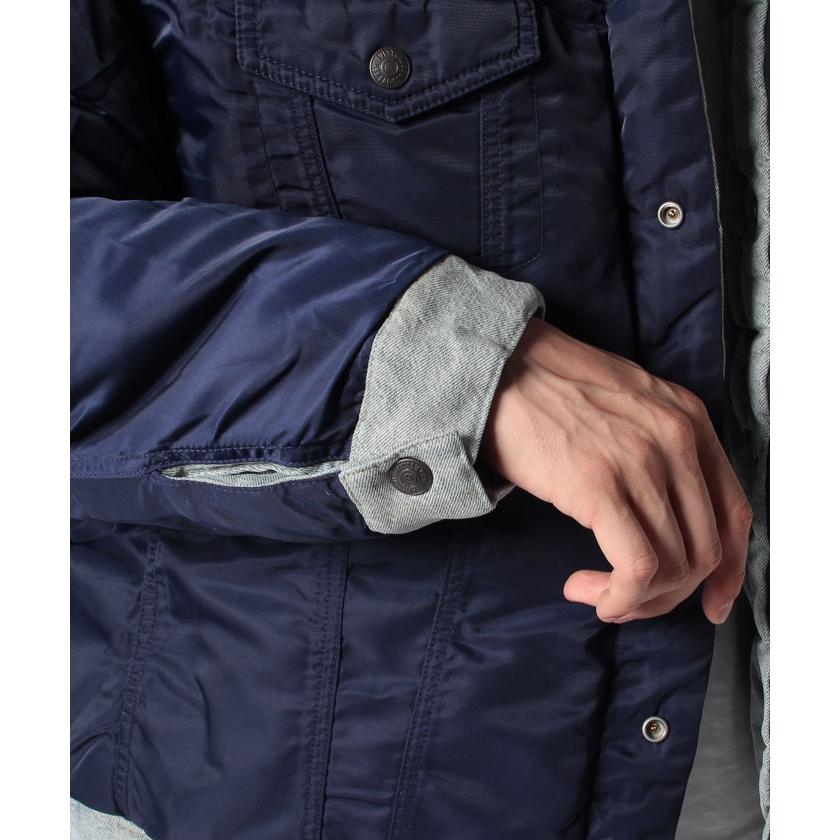 リーバイスアウトレット】LEVI'S(R) X CLOT リバーシブルダウン リーバイスアウトレット】LEVI'S(R) X CLOT リバーシブルダウン