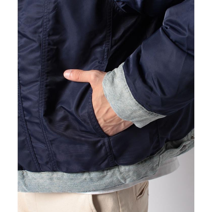 リーバイスアウトレット】LEVI'S(R) X CLOT リバーシブルダウン リーバイスアウトレット】LEVI'S(R) X CLOT リバーシブルダウン