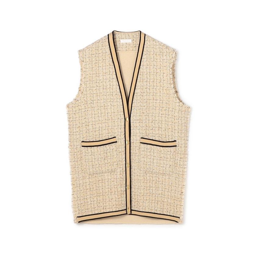 Ballsey】ニットコンビツイード Vネックジレ : 505459280 : MAGASEEK  