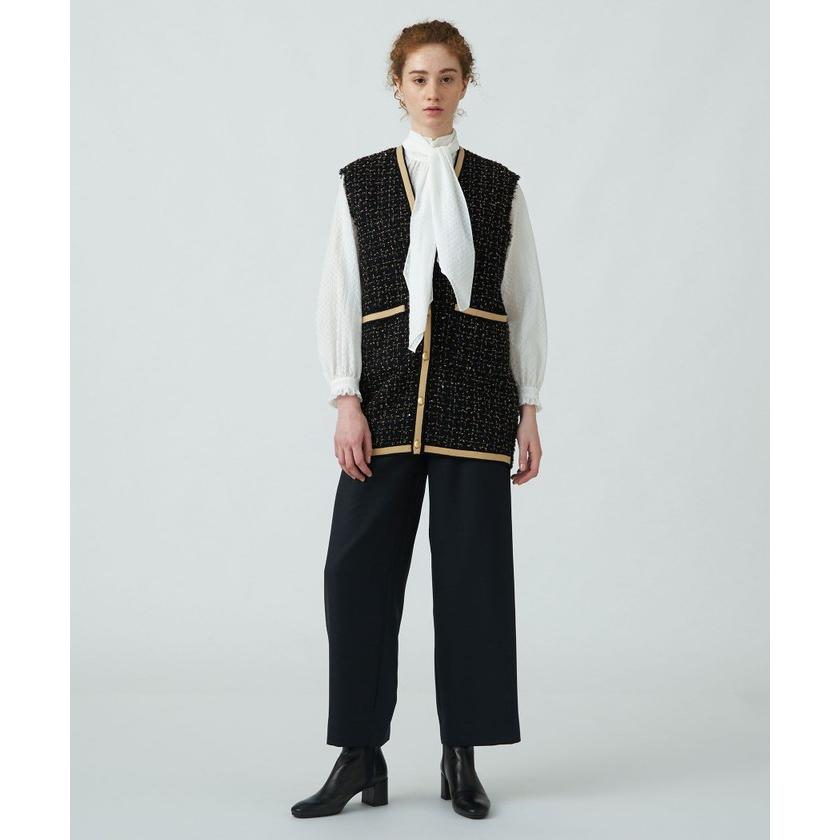 Ballsey】ニットコンビツイード Vネックジレ : 505459280 : MAGASEEK 