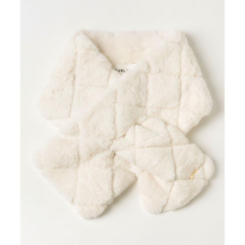 FURLA（フルラ） 【フルラ】フルラ 【WEB限定】フェイクファーマフラー