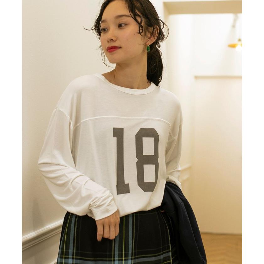 【coen】レーヨンナンバリングフットボールTシャツ｜magaseekp｜05