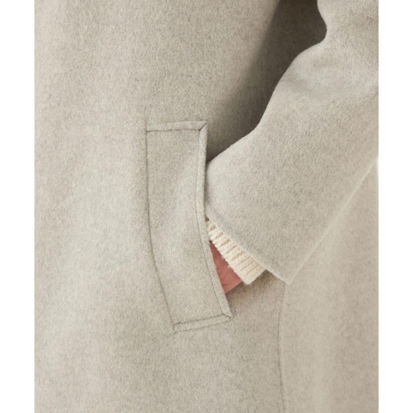 GALERIE VIE 【GALERIE VIE】ウールカシミヤダブルフェイス
