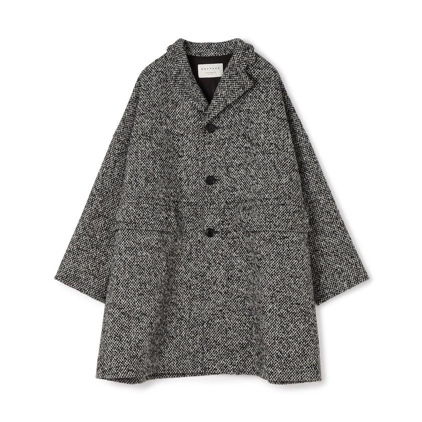 MACPHEE 【MACPHEE】ブロークンツイード オーバーサイズドコート MACPHEE 【MACPHEE】ブロークンツイード オーバーサイズドコート