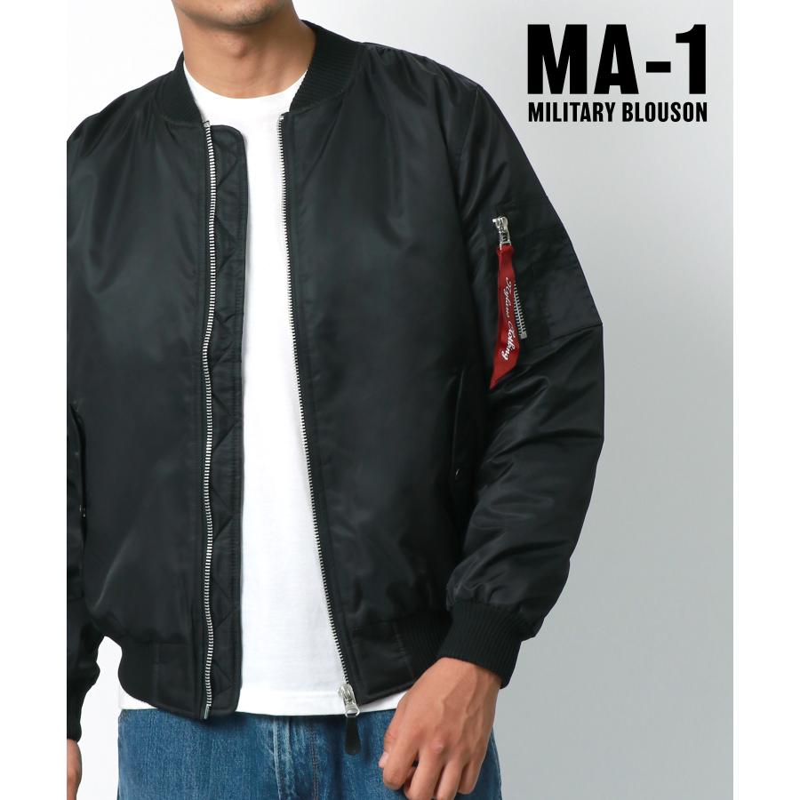 【marukawa shonan】MA−1 ジャケット メンズ フライトジャケット ヘビーツイル 中綿 防寒 アウター MA1 ブルゾン｜magaseekp｜02