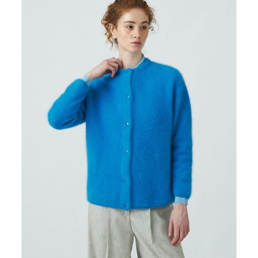 Ballsey】フラッフィーヤーン クルーネックカーディガン : 505630865 
