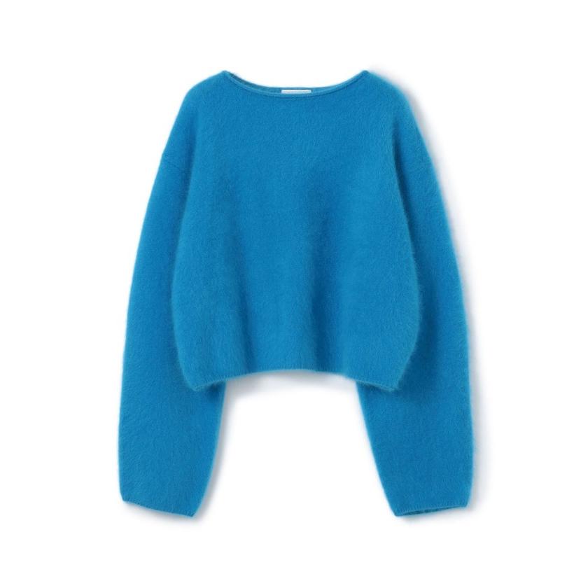 Ballsey 【Ballsey】フラッフィーヤーン ボートネックプル Ballsey 【Ballsey】フラッフィーヤーン ボートネックプル