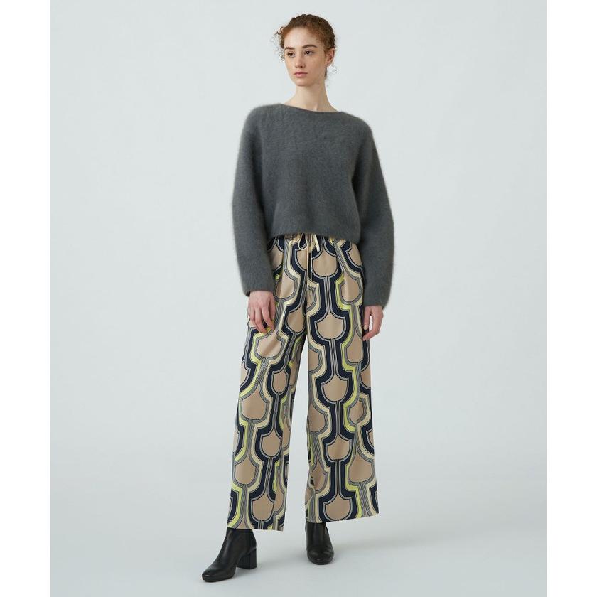 Ballsey 【Ballsey】フラッフィーヤーン ボートネックプル Ballsey 【Ballsey】フラッフィーヤーン ボートネックプル