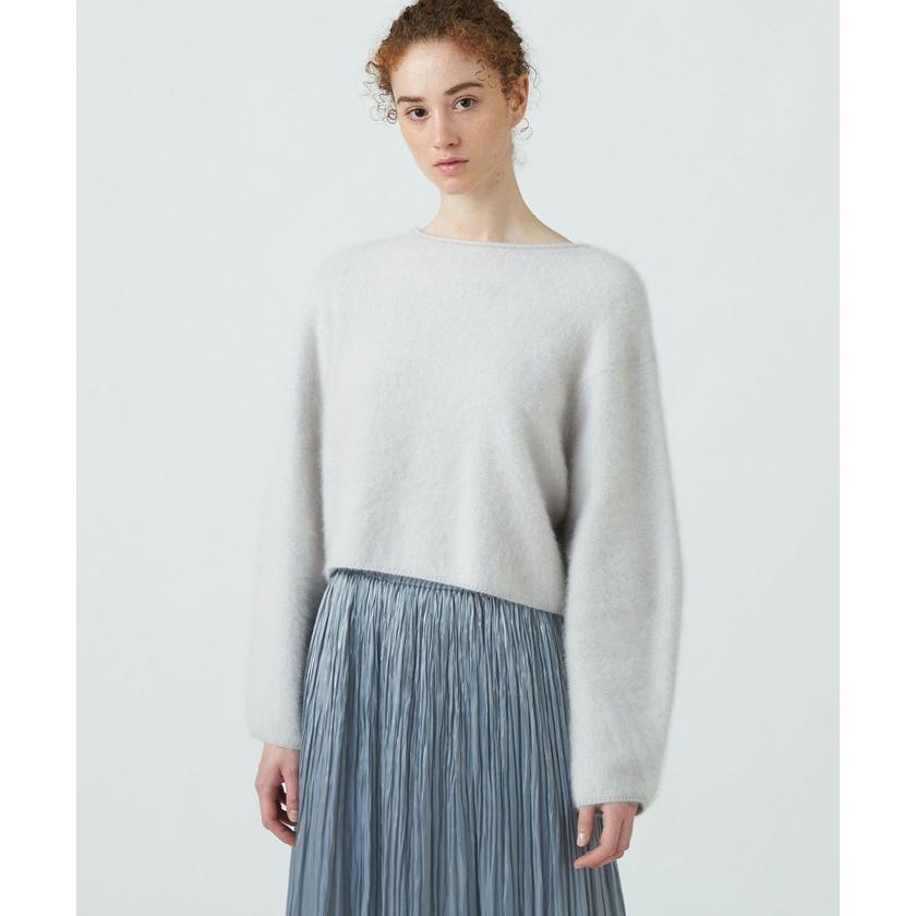 Ballsey 【Ballsey】フラッフィーヤーン ボートネックプル Ballsey 【Ballsey】フラッフィーヤーン ボートネックプル