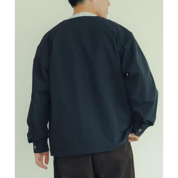 【アイテムズアーバンリサーチ（メンズ）】撥水×ストレッチナイロンノーカラージャケット | ITEMS URBANRESEARCH | 14