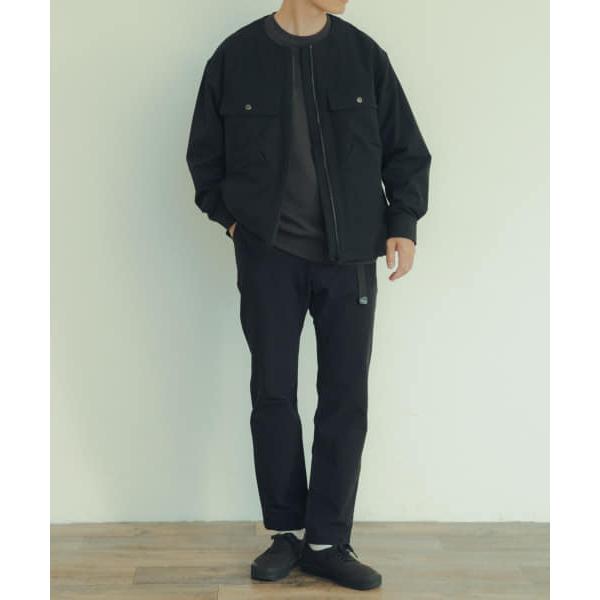 【アイテムズアーバンリサーチ（メンズ）】撥水×ストレッチナイロンノーカラージャケット | ITEMS URBANRESEARCH | 08