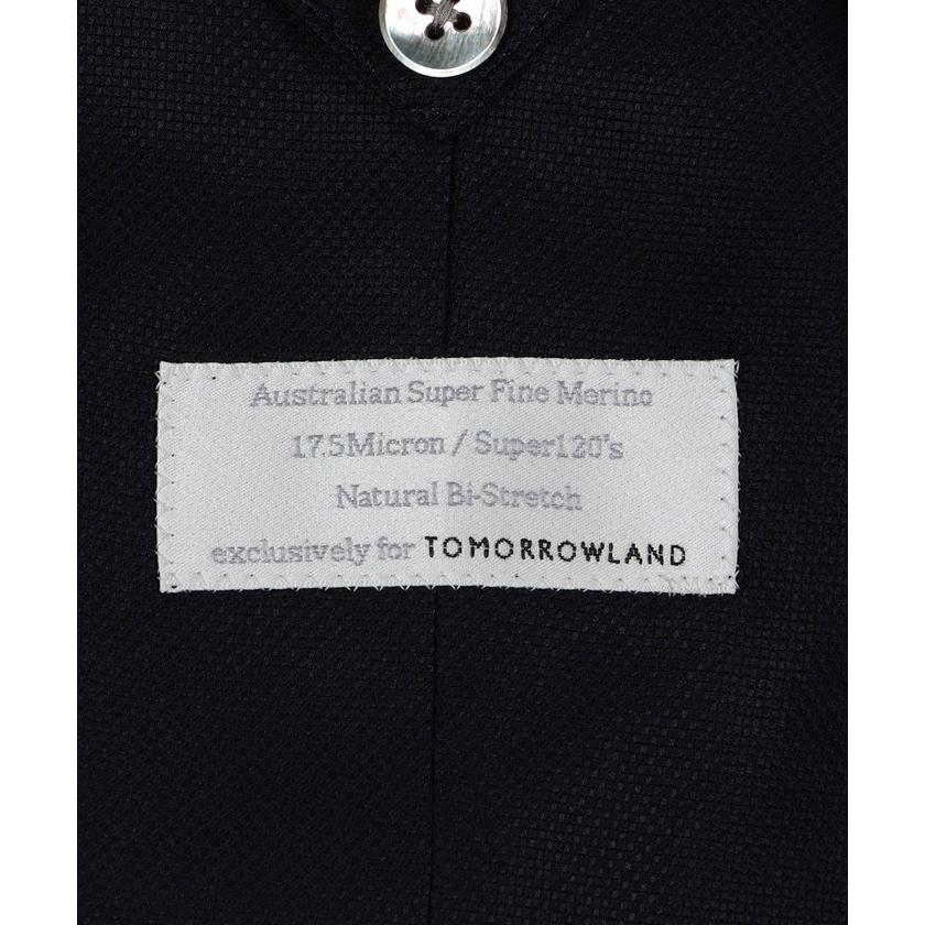 【TOMORROWLAND MENS】Super120'sウールホップサック シングルブレステッド2Bブレザー｜magaseekp｜10