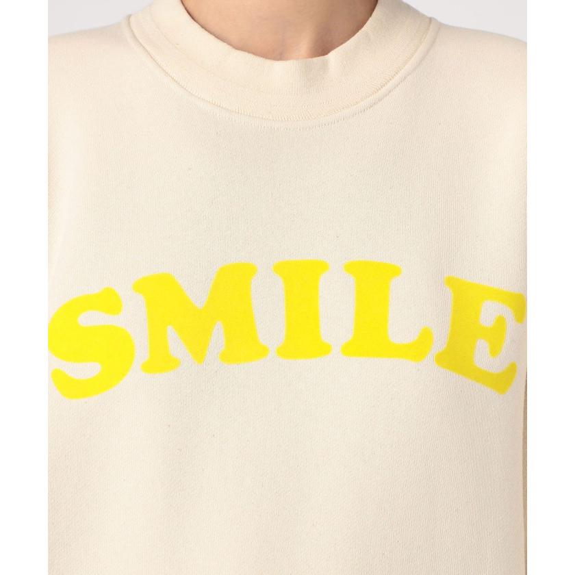 【TOMORROWLAND BUYING WEAR】UNION LAUNCH FLOCKY PRINT SMILE スエット プルオーバー｜magaseekp｜10