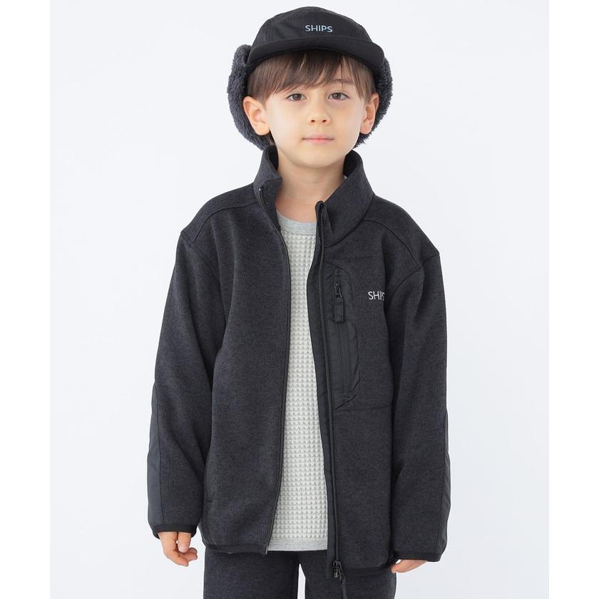 【シップスキッズ】SHIPS KIDS:100〜140cm / ニット フリース トラック ジャケット｜magaseekp｜07