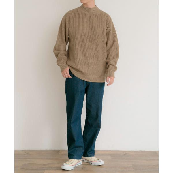 【アイテムズアーバンリサーチ（メンズ）】マシンウォッシャブル 片畦モックネックニット | ITEMS URBANRESEARCH | 16