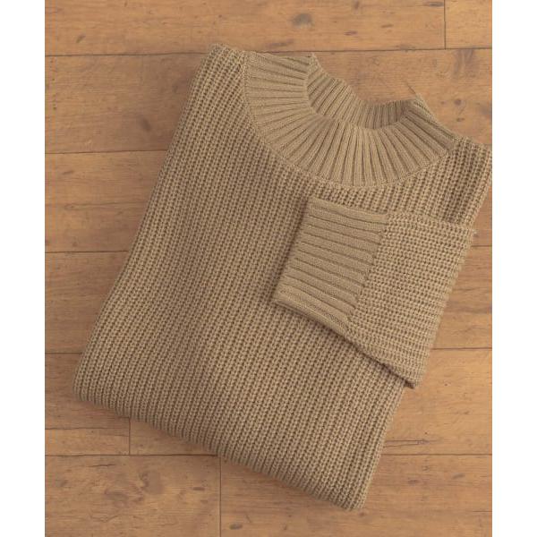 【アイテムズアーバンリサーチ（メンズ）】マシンウォッシャブル 片畦モックネックニット | ITEMS URBANRESEARCH | 02