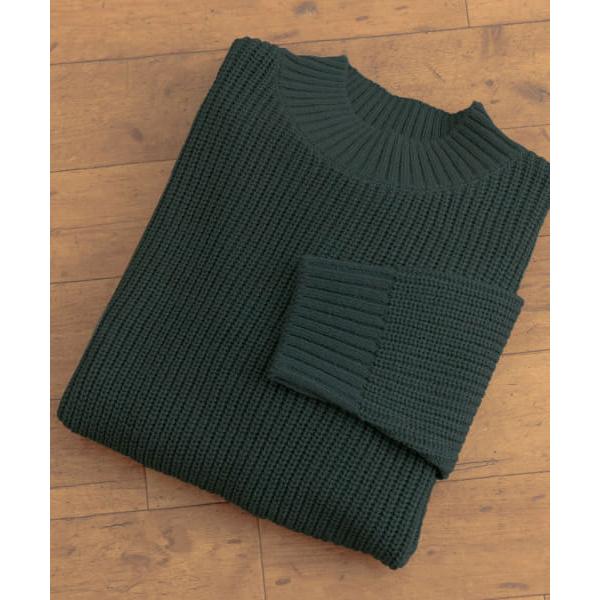 【アイテムズアーバンリサーチ（メンズ）】マシンウォッシャブル 片畦モックネックニット | ITEMS URBANRESEARCH | 03