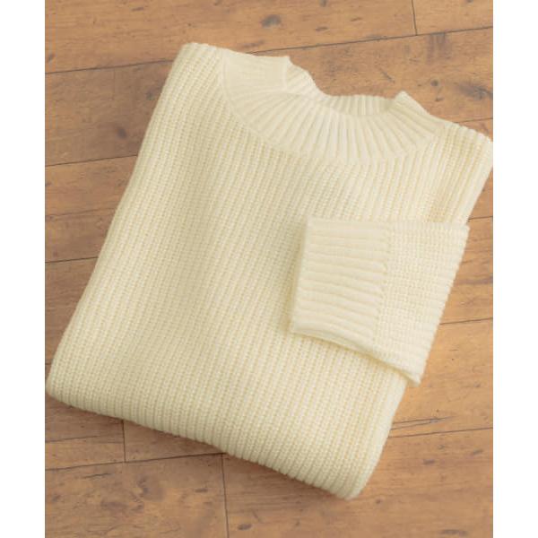 【アイテムズアーバンリサーチ（メンズ）】マシンウォッシャブル 片畦モックネックニット | ITEMS URBANRESEARCH | 09