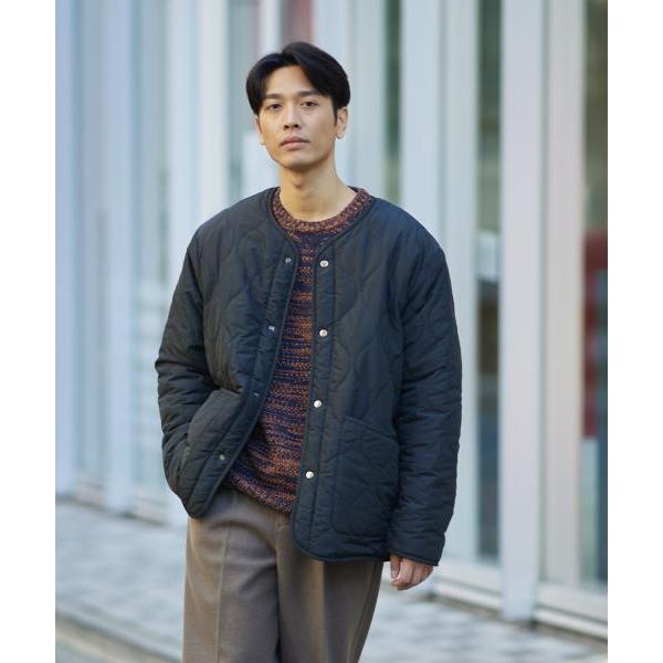 【アイテムズアーバンリサーチ（メンズ）】裏ボア リバーシブル中綿ノーカラージャッケット | ITEMS URBANRESEARCH