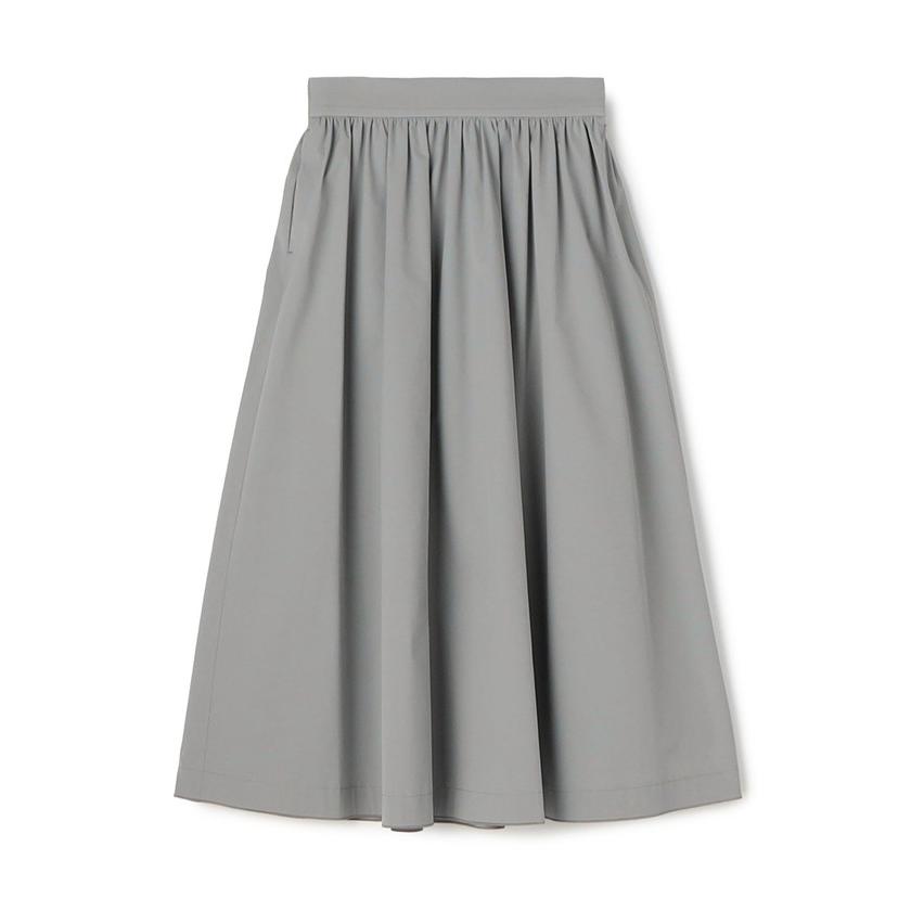 24SS✨美品 BALLSEY ストレッチタフタボリュームギャザースカート 34 Ballsey（ボールジィ） 【Ballsey】ストレッチタフタ ボリューム