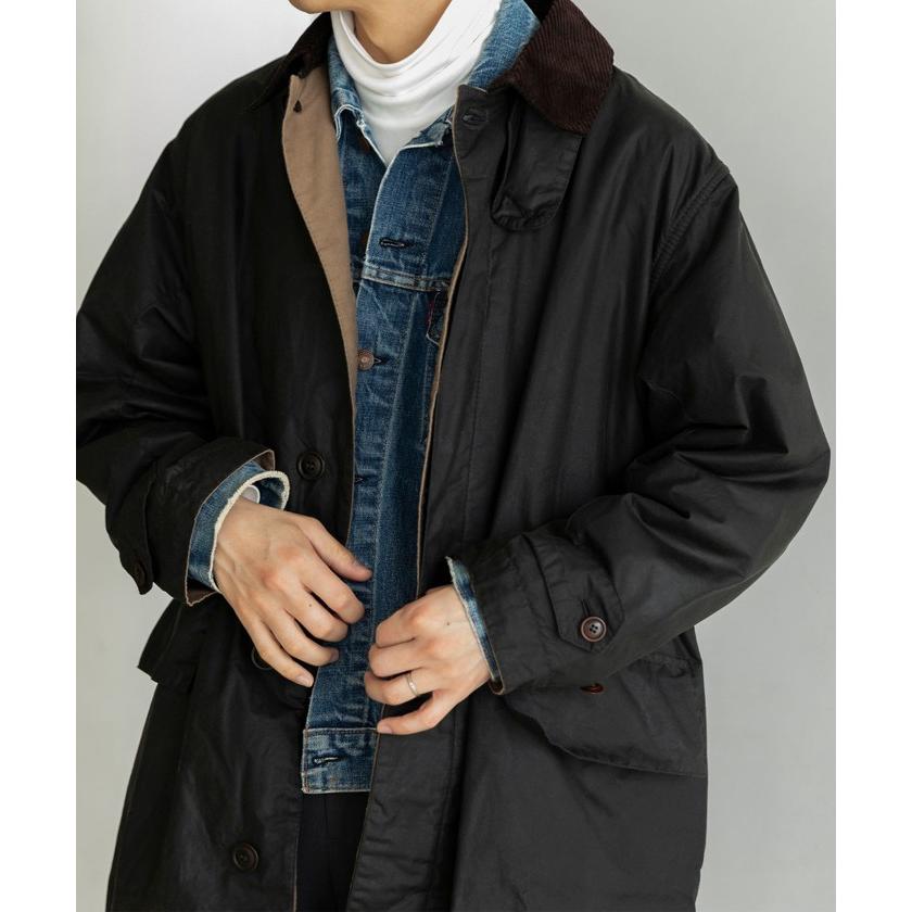【タグ有】Barbour SHIPS 別注モデル サイズ38 ネイビー SHIPS（シップス） 【シップス メン】【SHIPS別注】Barbour: 3/4 COAT