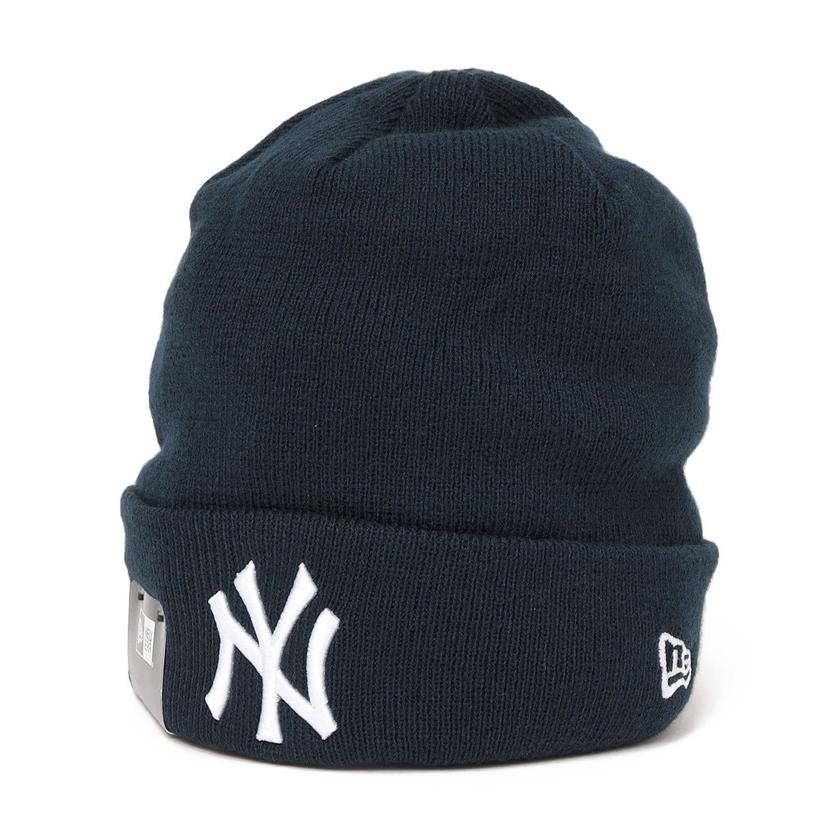 【シップス　ウィメン】NEW ERA:MLB ロゴ ニット帽（ネイビー）｜magaseekp｜03