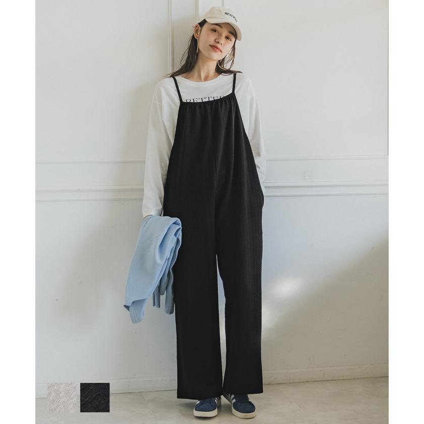 coca（コカ） 【コカ】エンボス加工バックリボンオールインワン（吸水