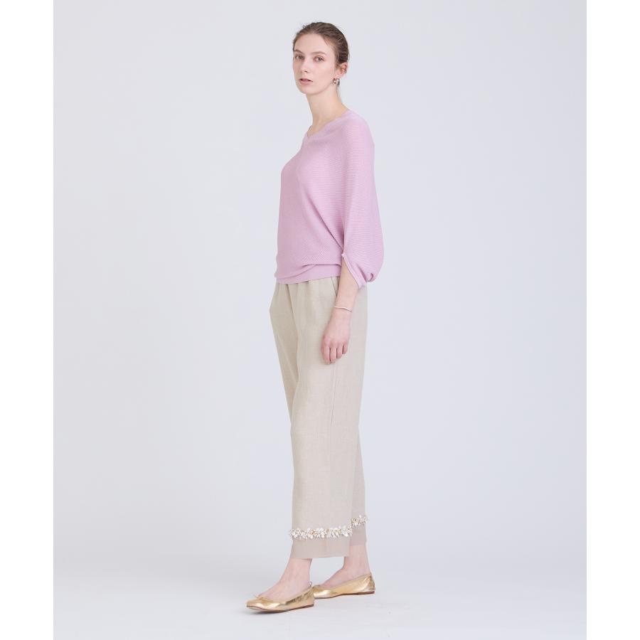 カラスヤマ未使用HOUSE OF LOTUSリネンビジューパンツ HOUSE OF LOTUS 【ハウス オブ ロータス】リネンビジューパンツ