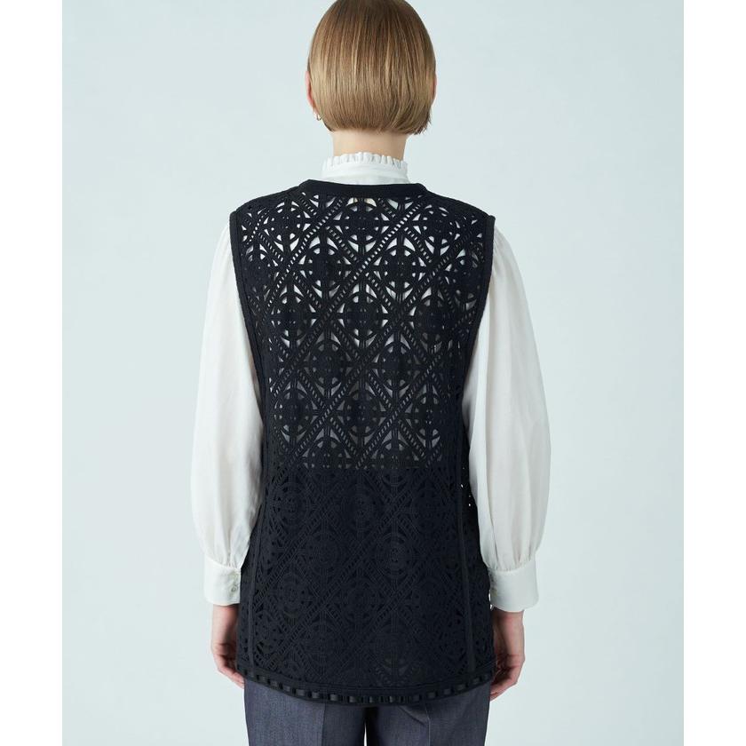 Ballsey 【Ballsey】サークルモチーフエンブロイダリー クルー Ballsey 【Ballsey】サークルモチーフエンブロイダリー クルー