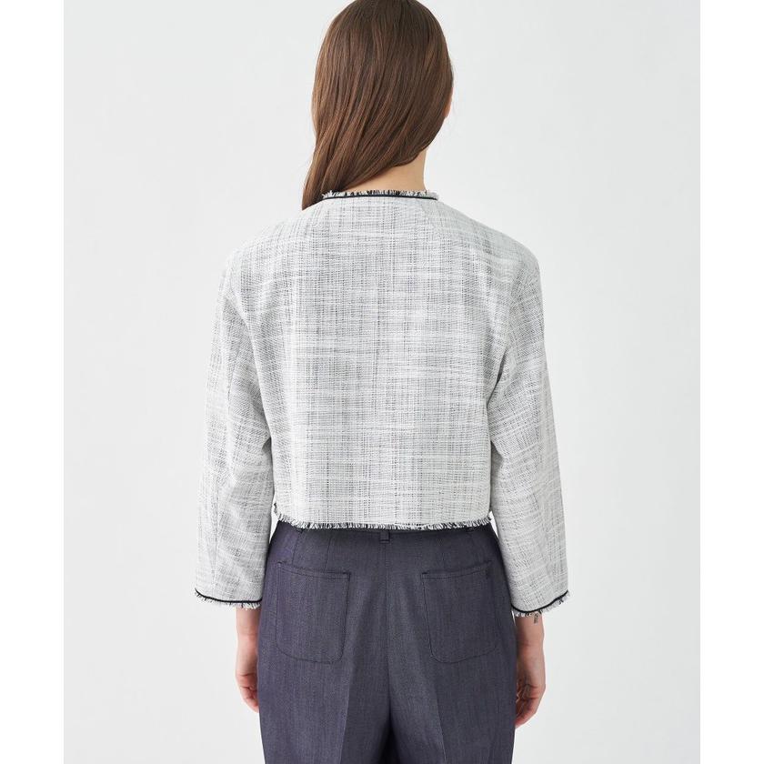 Ballsey 【Ballsey】ロングスラブツイード クルーネック