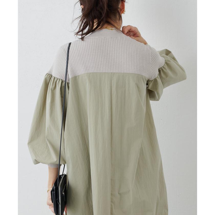 BEARDSLEY ビアズリー　ニットコンビワンピース BEARDSLEY 【ビアズリー】ニットコンビワンピース : MAGASEEK