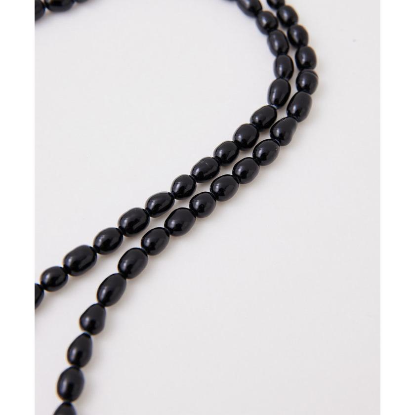 agete 淡水パール ロングネックレス SV agete淡水パール14連ネックレス