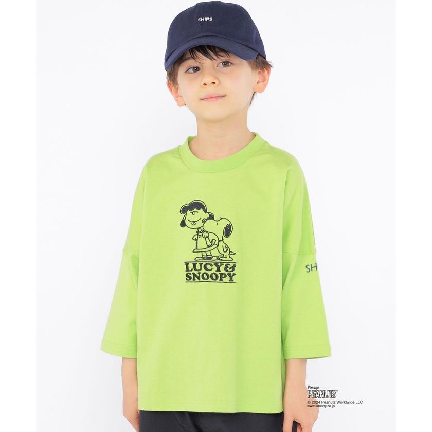 【シップスキッズ】SHIPS KIDS:100〜130cm / スヌーピー 7分袖 TEE｜magaseekp｜21