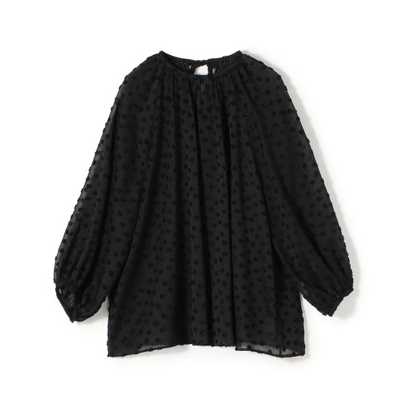 値下げ！新品未使用【Ballsey】ドットフラワージャガードプルオーバー