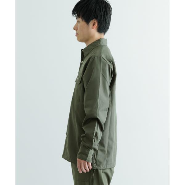 【アイテムズアーバンリサーチ（メンズ）】TAION　Military Long Sleeve Shirts｜magaseekp｜21