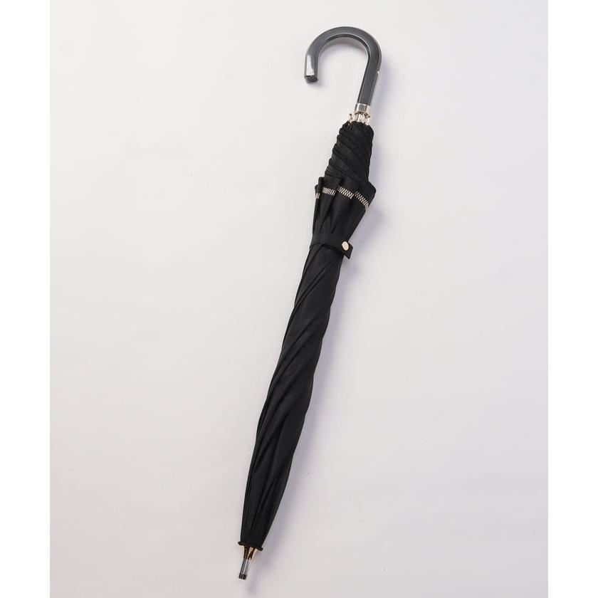 FURLA フルラ 晴雨兼用日傘 長傘 ジッパー刺繍 遮光 遮熱 UV