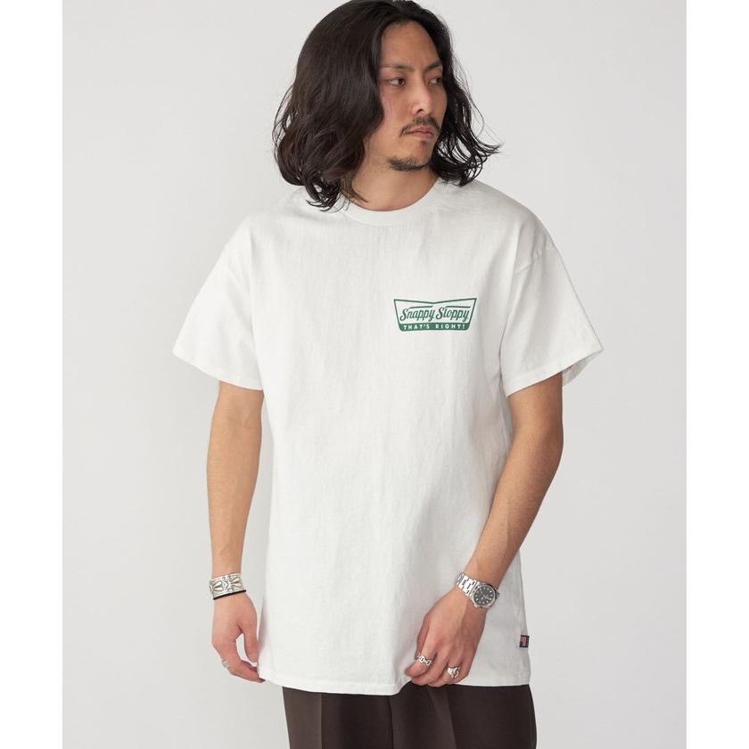 【シップス　メン】【SHIPS別注】SloppySupply: ロゴ プリント 半袖 Tシャツ｜magaseekp｜14