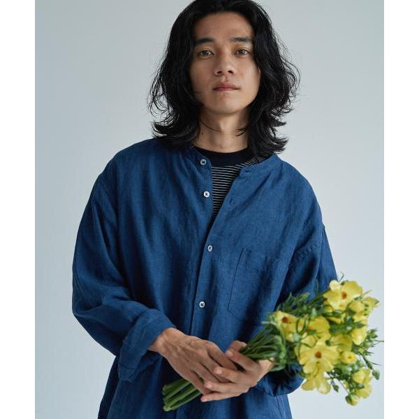 新品☆アーバンリサーチドアーズ ハードマンズリネン シャツジャケット URBAN RESEARCH DOORS（アーバンリサーチドアーズ）の「ハード