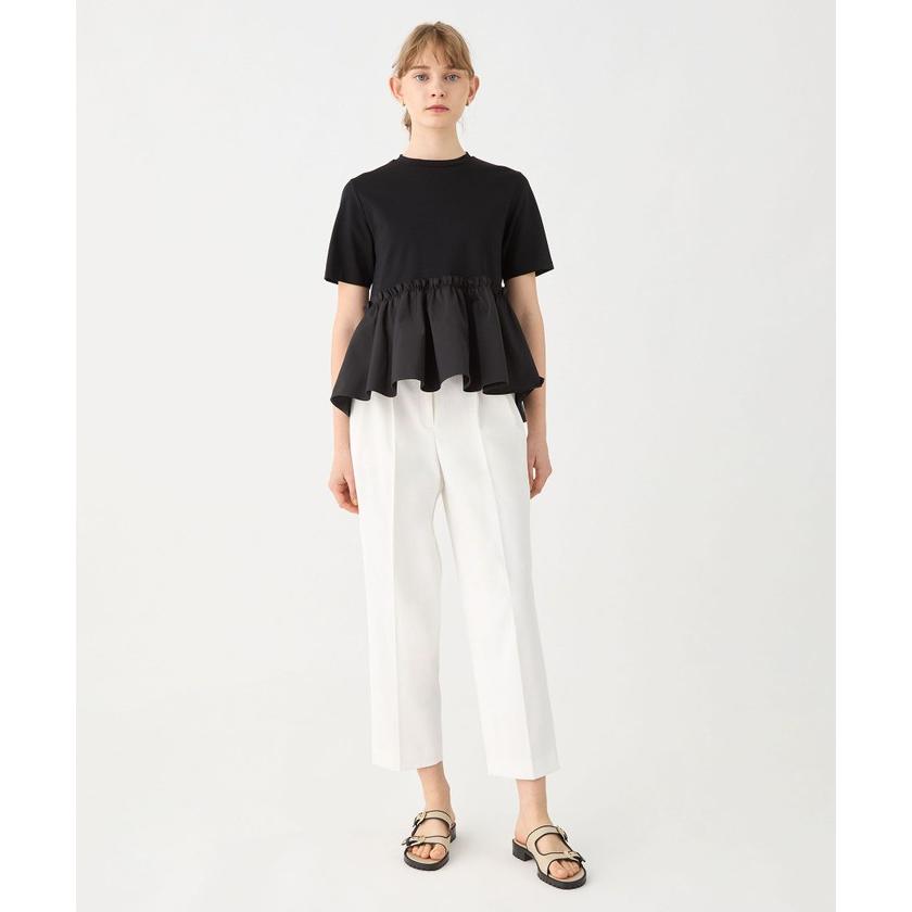Ballsey 【Ballsey】ジャージコンビ ペプラムプルオーバー Ballsey 【Ballsey】ジャージコンビ ペプラムプルオーバー