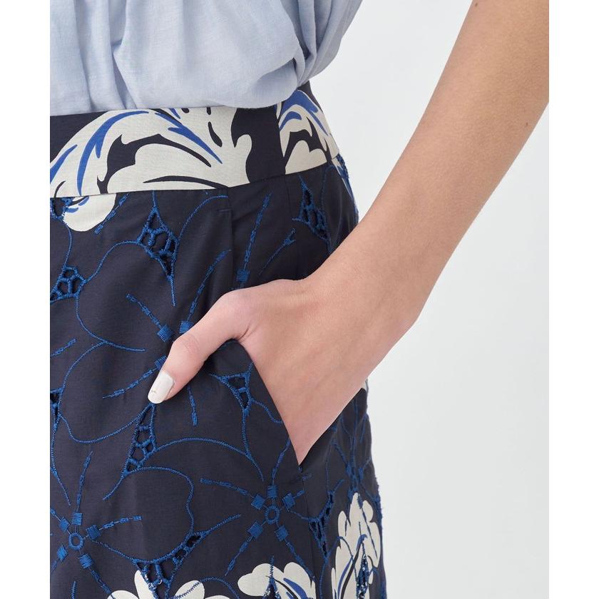 TOMORROWLAND アイレットハイビスカス ストレートパンツ 楽天市場】【SALE／30%OFF】アイレットハイビスカス ストレート