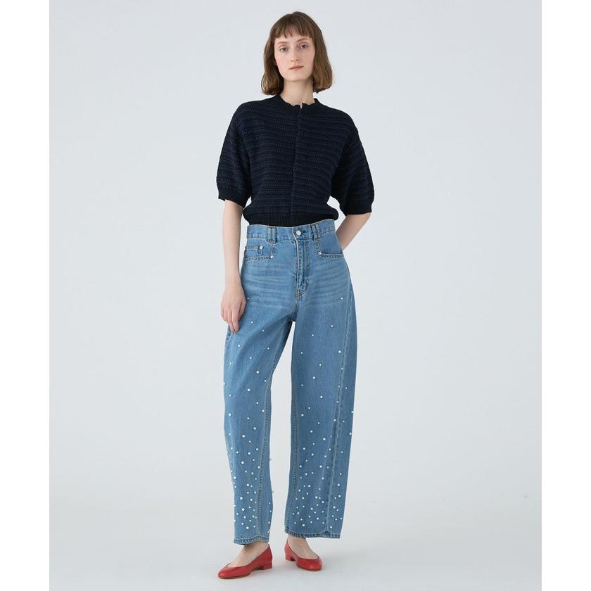 MACPHEE 【MACPHEE】【WEB限定】パールデニム コクーン MACPHEE 【MACPHEE】【WEB限定】パールデニム コクーン